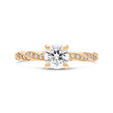 Bague torsadée diamant joaillerie Manal Paris