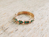 Bague Alliance émeraudes MANAL Paris Anjar