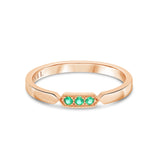 Bague Alliance émeraudes MANAL Paris Anjar S