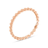 Alliance Margarita en perles d'or rose 18 carats MANAL PARIS