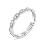 alliance diamant et or blanc 18 carats art deco anjar joaillerie ecologique manal paris
