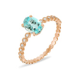 bague tourmaline paraiba Manal Paris haute joaillerie