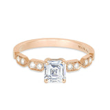 Bague de fiançailles art déco diamant joaillerie Manal Paris