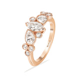 Bague de Fiançailles diamant joaillerie Manal Paris