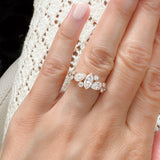 Bague de Fiançailles diamants Manal Paris