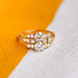 Bague diamant art deco Belle Epoque Manal Paris