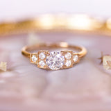 Bague de fiançailles diamant joaillerie Manal Paris