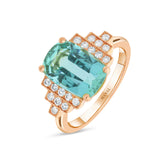 Bague escalier art deco Grande Bellezza joaillerie Manal Paris