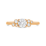 Bague rivière de diamants joaillerie éthique Manal Paris