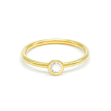 Bague diamant et vermeil Manal Paris