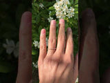 Alliance Steleta or rose 18 cts et diamants MANAL PARIS