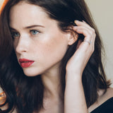 solitaire diamants torsadé Manal Paris or blanc