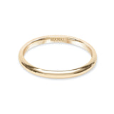 Montmartre Men's Wedding Ring 2mm - 18 Carat Yellow Gold 